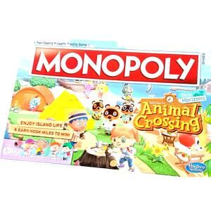 Monopoly Animal Crossing Horizons Edition Hasbro Family Game Brand New